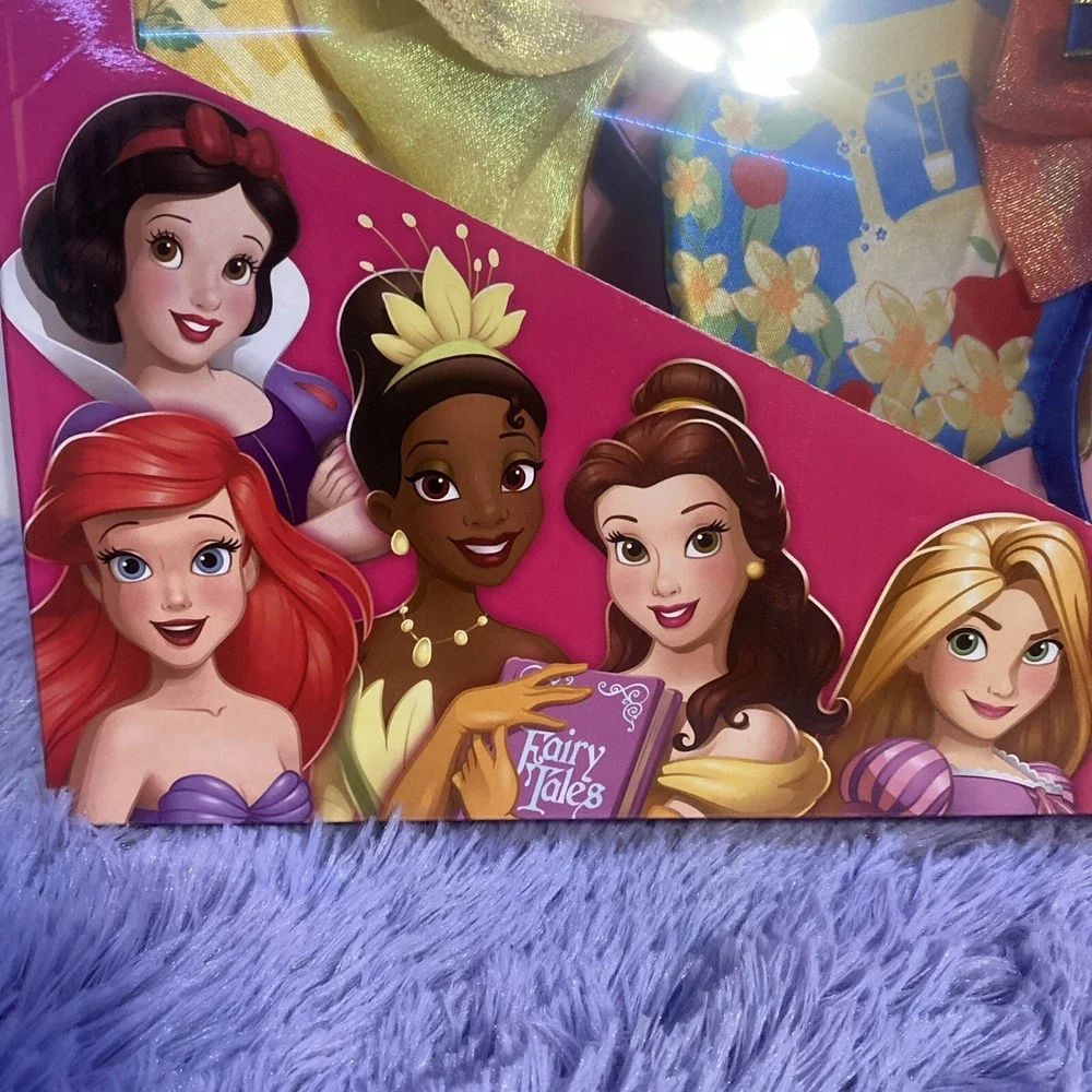 Disney Princess 5 Piece Ear Kit Headbands Ariel Tiana Rapunzel Snow White Belle